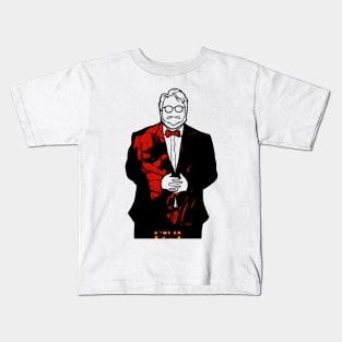 Guillermo Del Toro portrait (Hellboy) Kids T-Shirt